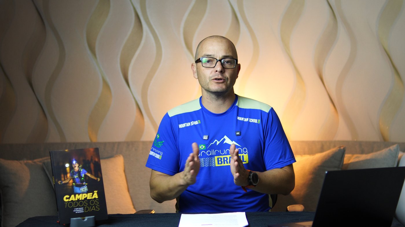 Marco Aurélio Piazza em consultoria sobre trail running