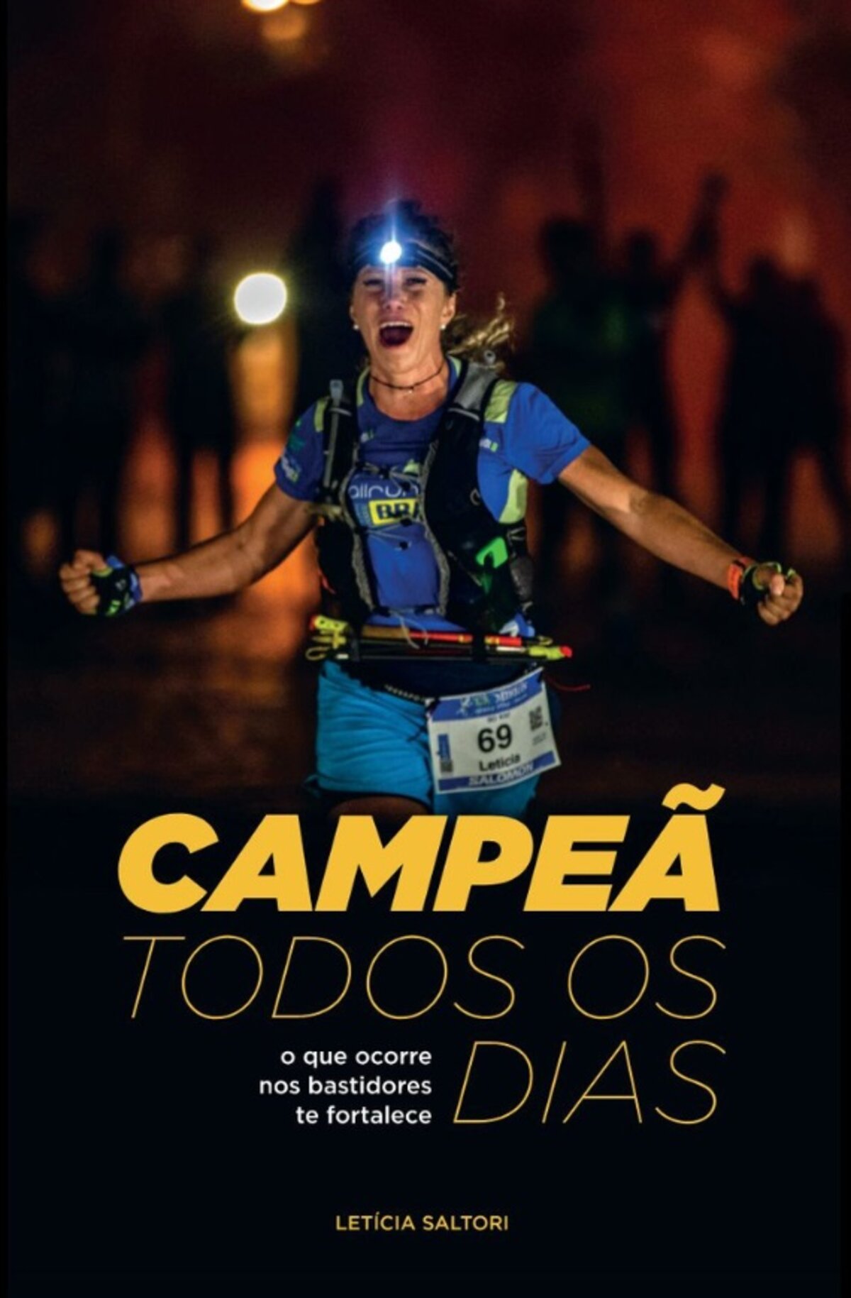 Capa do livro Campeã Todos os Dias, de Letícia Saltori